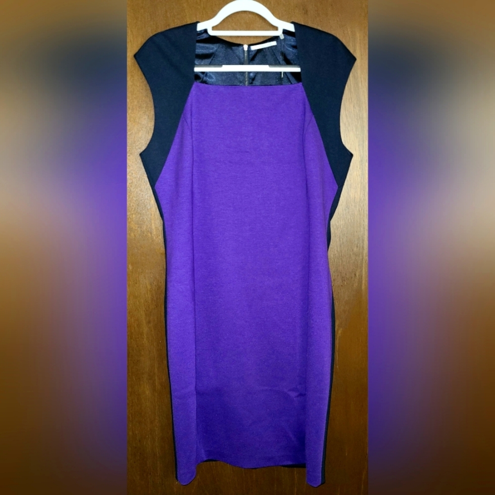 NWT! T Tahari Sleeveless Sheath Dress 💜